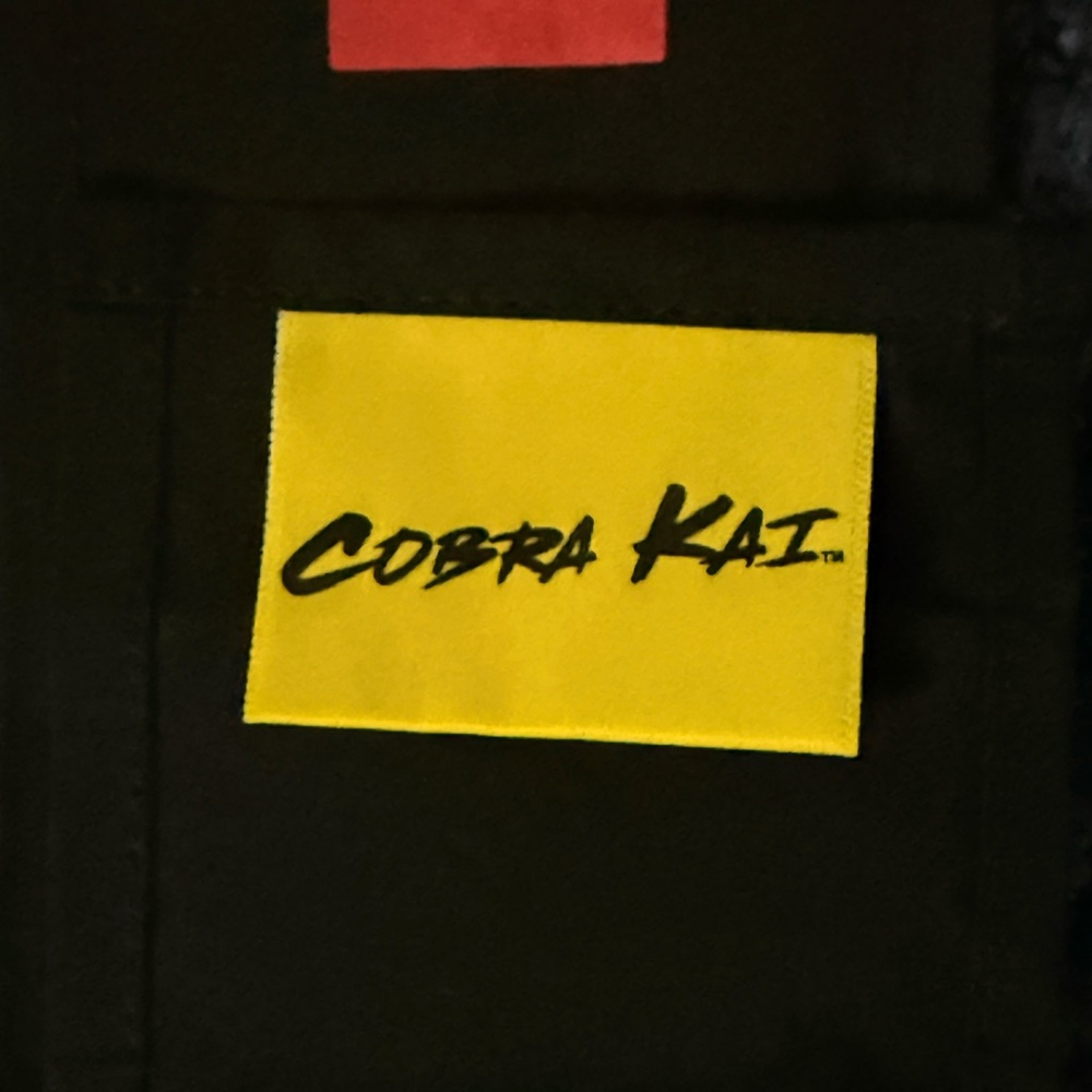 NEW! Cobra Kai Eagle Fang Karate Dojo Black headband - Picture 5 of 5